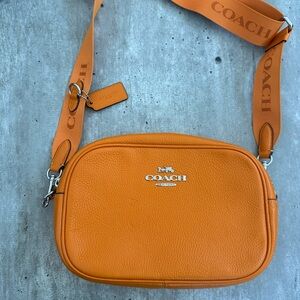 Coach Vibrant Orange Shoulder Bag